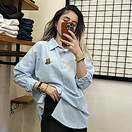 AYICIKLI GÖMLEK MAVİ S/M/L /XL BEDEN